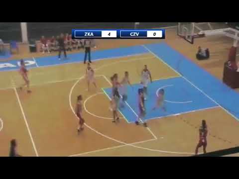 1ZLS 2kolo NŽKA - KKŽ Crvena zvezda 55:59 13.10.2019