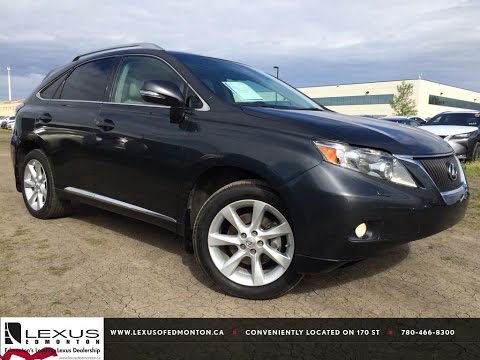 Pre Owned Grey 2011 Lexus RX 350 AWD Touring Package Review | Wetaskiwin Alberta