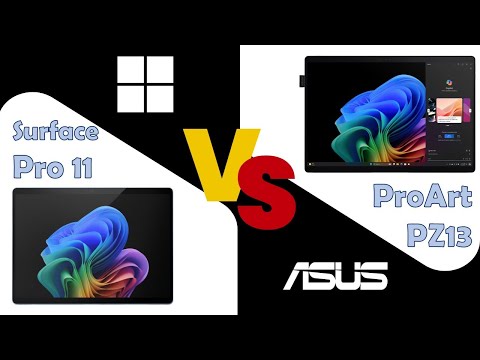 Microsoft Surface Pro 11 vs Asus ProArt PZ13 - spec review & comparison
