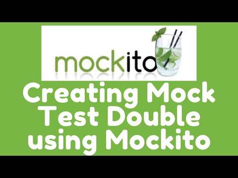 Mockito 3 -  Creating Mock Test Double using Mockito
