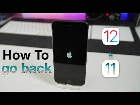 How To Downgrade iOS 12 back to iOS 11 Video