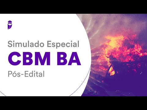 Simulado Especial CBM BA - Pós-Edital - Correção