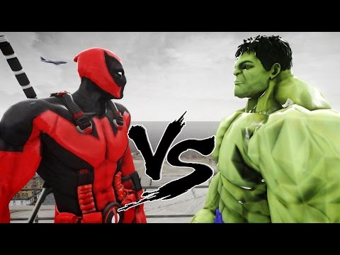 DEADPOOL VS THE INCREDIBLE HULK - EPIC BATTLE