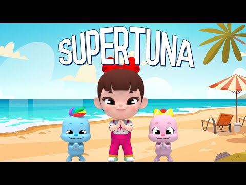 SuperTuna Challenge! Jin of BTS SuperTuna Song LimeTube Animation | Super Lime And Toys