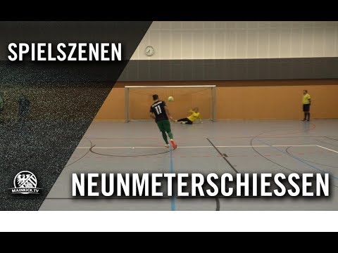 VfB Unterliederbach – SV Zeilsheim (Neunmeterschießen um Platz 3, Hallenturnier des 1. FC Sulzbach)