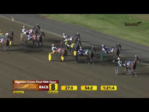 October 28, 2016 Breeders Crown F&M open Race 08