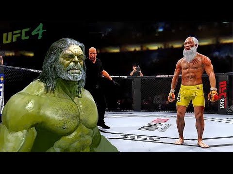 UFC4 | Old Bruce Lee vs.Old Hulk (EA sports UFC 4)