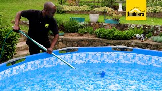 How to maintain your above ground pool.