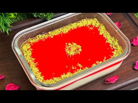Mahalabia Arabian Dessert | Middle Eastern  Pudding Mahalabia | Milk Pudding | Arabian Dessert