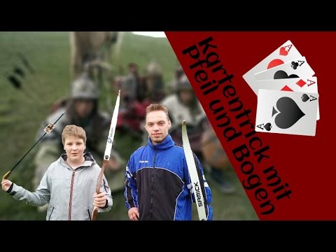 Kartentrick mit Pfeil und Bogen//Fabian//Iga Magic