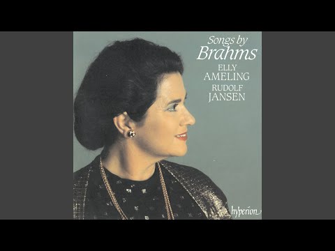 Brahms: 5 Lieder, Op. 105: No. 1, Wie Melodien zieht es mir