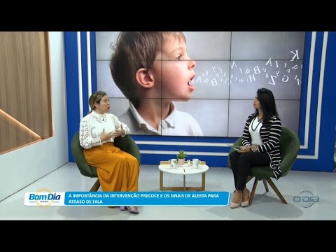 A importância da intervenção precoce e os sinais de alerta para atraso de fala 26 01 2023