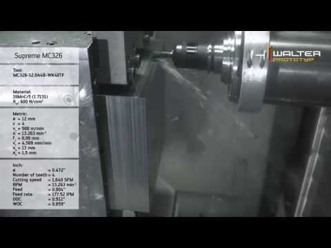 Walter Prototyp Milling Fräsen Supreme MC326 Eckfräser / Nutfräser MC726 Bohrnutenfräser