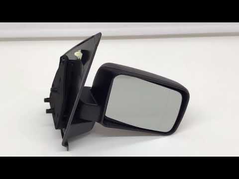 Fits Ford Transit Connect 2009-2013 Door Wing Mirror Manual Black Driver Side video