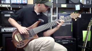 Video thumbnail for Alembic Epic 6 Electric Bass 1994 Walnut by woody's music