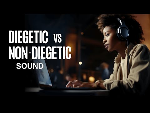 WHAT IS THE DIFFERENCE BETWEEN DIEGETIC SOUND AND NON DIEGETIC SOUND?