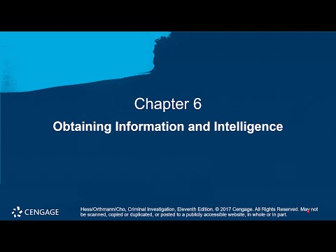 Chapter 01 Lecture on Criminal Investigation An Overview