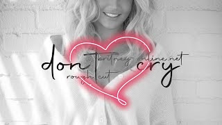 Britney Spears - Don&#39;t Cry [Stems Rough Mix]