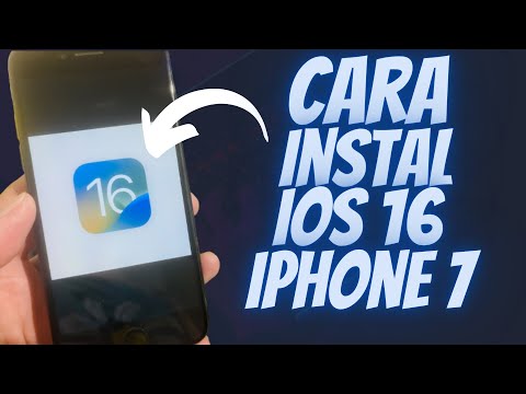 Cara Instal iOS 16 iPhone 7 Apakah Bisa????