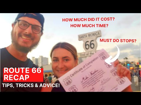 ROUTE 66 ROAD TRIP RECAP: Planning, tips, timing, must do stops, itinerary, how much does it cost?