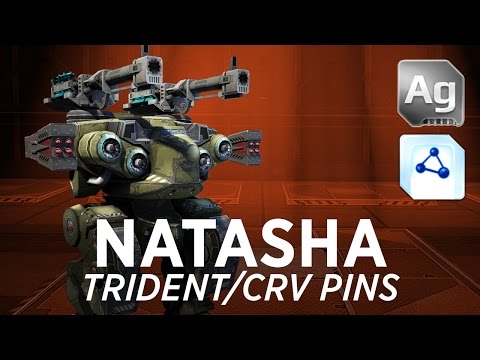 War Robots [WR] - Natasha Trident/CRV Pins
