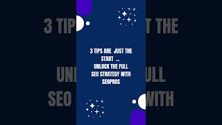 ⚡ 3 SEO moves to boost your Google rankings!