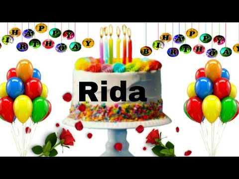 Rida happy birthday song/Rida happy birthday /Rida happy birthday to you