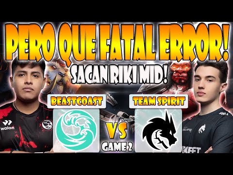 BEASTCOAST VS TEAM SPIRIT BO2[GAME 2] K1, SCOFIELD VS YATORO - ESL ONE BERLIN MAJOR 2023 - DOTA 2