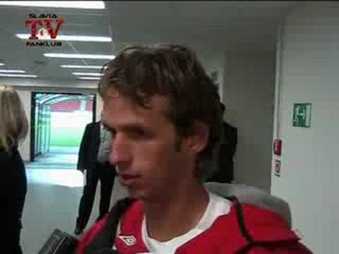 014 - M. Jarolím, D. Švento a T. Necid po zápase s Vaslui