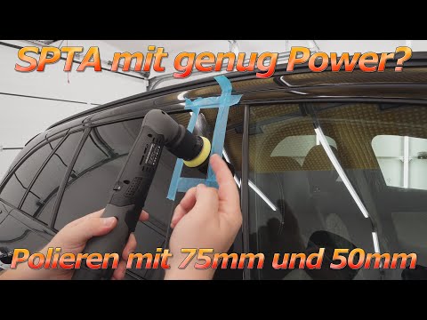 SPTA Akku Exzenterpoliermaschine im Test - B-Säule polieren - Eine echte LE und Flex Alternative?