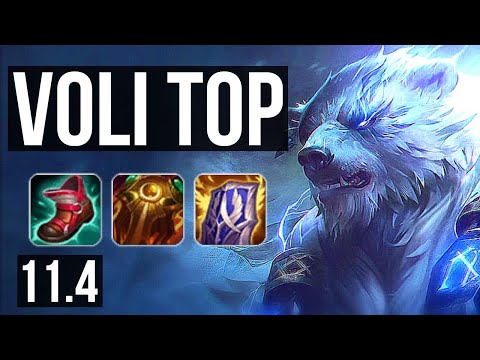 VOLIBEAR vs IRELIA (TOP) | 900+ games, 8/2/4, 900K mastery | KR Diamond | v11.4