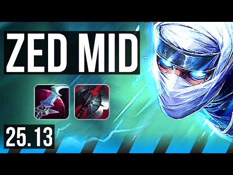 ZED vs TWISTED FATE (MID) | 5/1/2 | KR Master | 25.13