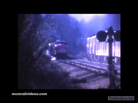 Classic Railroad Series 1127 - A three way meet with 2 CN Super Continentals in 1974