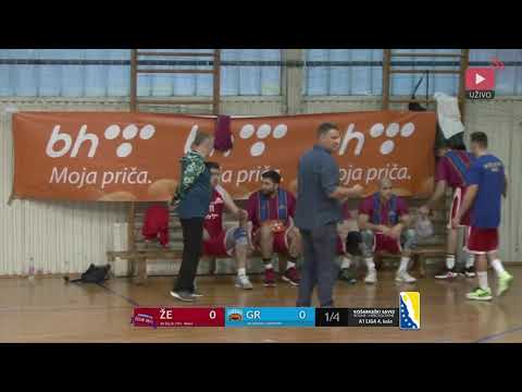 KK Željo 1971. Bihać - KK Gradina Srebrenik - A1 Liga KSBIH 4 Kolo