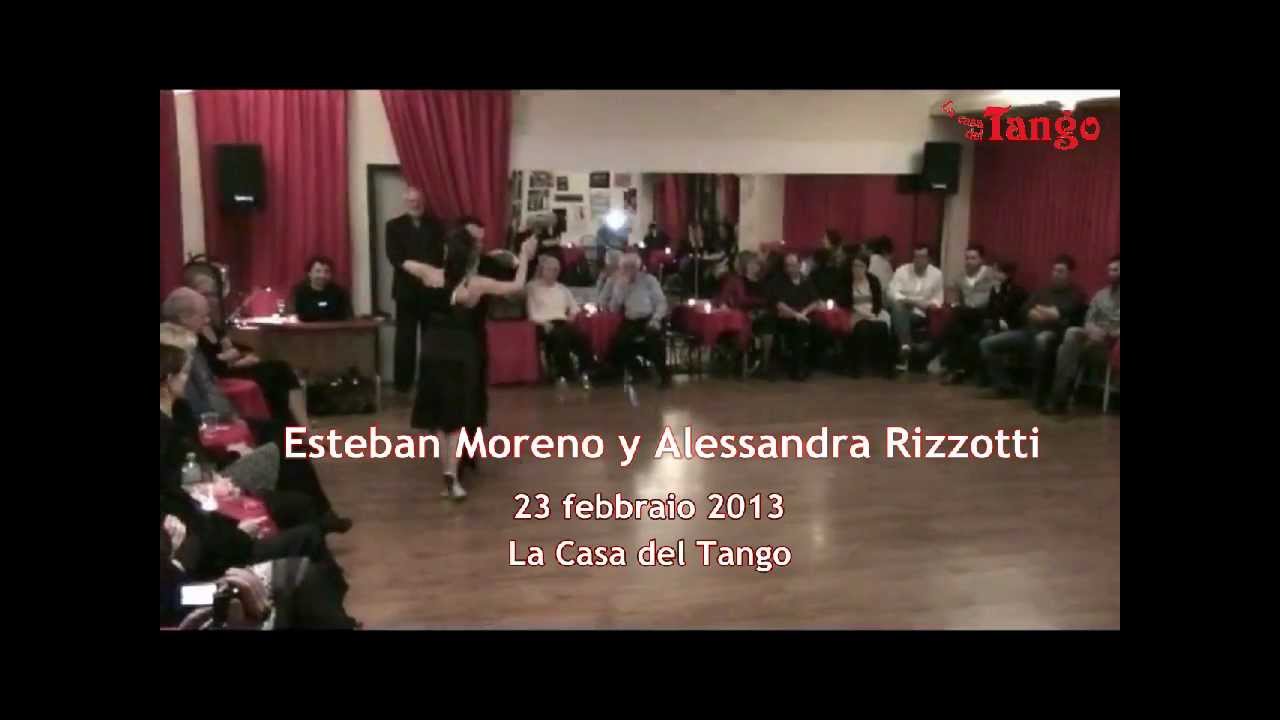 Esteban Moreno y Alessandra Rizzotti - La Casa 2013