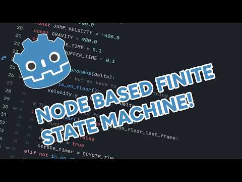 Learn Node Based Finite State Machines in Godot 4 in Under 10 minutes