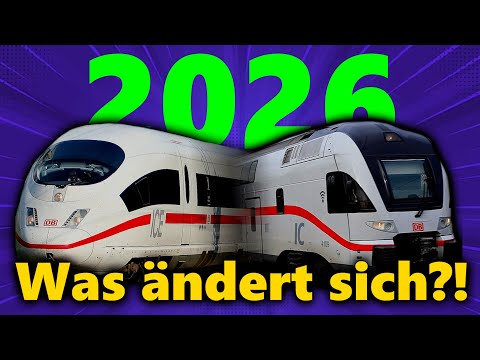 Deutsche Bahn Fahrplan 2026: Die wichtigsten Änderungen im Überblick