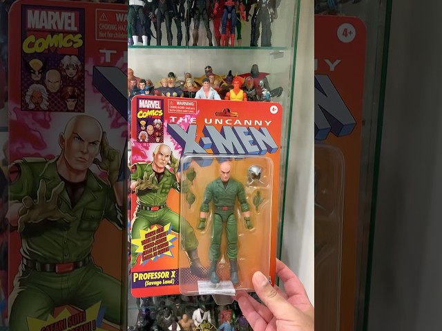 Vídeo relacionado con Marvel Legends Series, Professor X (Savage Land), Cómics de Marvel, Figura Coleccionable de 15 cm