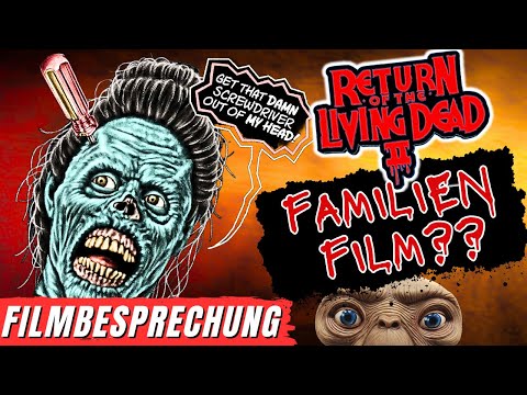 What the heck is this?? Return of the Living Dead 2 movie review / retrospective