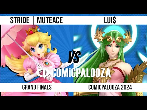 Comicpalooza 2024 - Grand Finals - MuteAce (Peach) VS Lui$ (Palutena/R.O.B./Sephiroth)