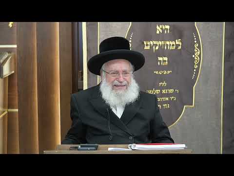 Reading The Megillah on Shabbos For Individuals | Weekly Shiur by Rav Asher Weiss Shlita