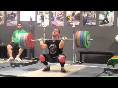 Vasily Polovnikov No Jump Clean Double 210 kg (463 lbs)