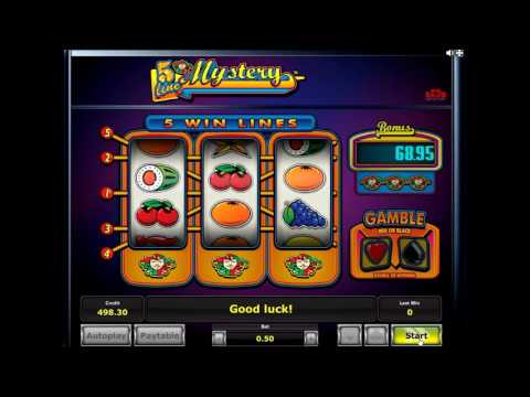 Как играть в игровой автомат 5 line mystery  - характеристики и правила