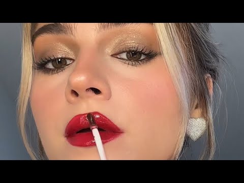 Christmas makeup look ❤️
