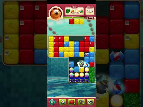 Toon Blast Level 7957 - No Boosters