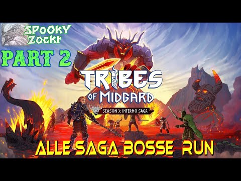 Tribes of Midgard Inferno Saga - Alle Bosse in einem Run - Part 2 / Gameplay / Deutsch