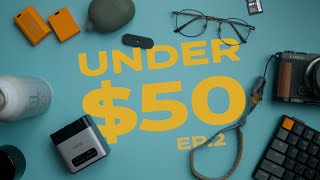 Cool Camera Gear Under $50 - July 2025