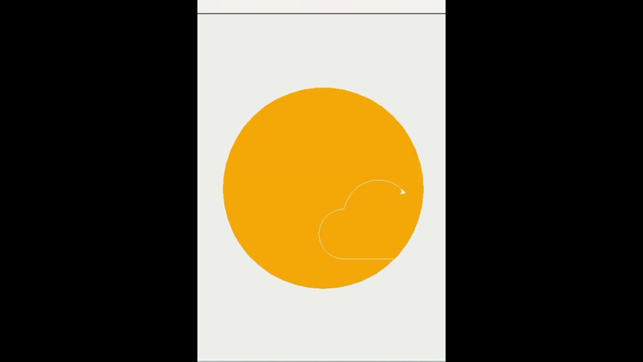 Windows 11 weather app icon by using python