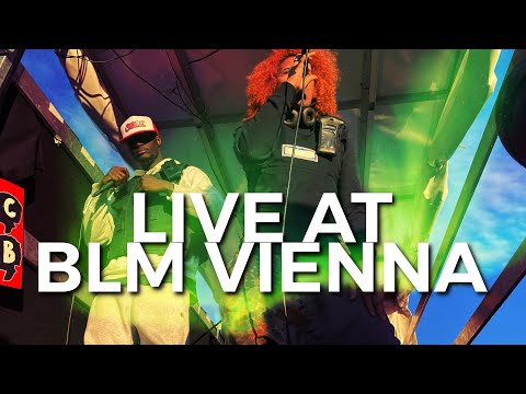 Live at #Blacklivesmatter Protest Vienna - Soulcat E-Phife, Hightauer, ELY