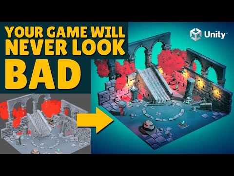 The secret to how to make your game look good in Unity | all you need to know about post processing